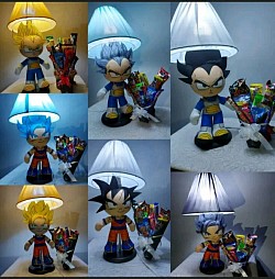 Lampara Dragón Ball Para Noños Al Por Mayor 250$ Detalle 650$